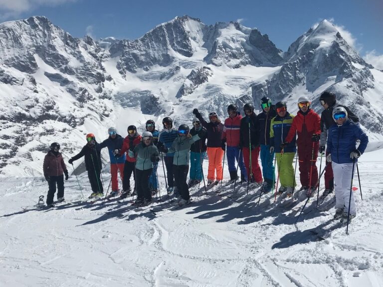 Frühlings-Skifahren im Engadin